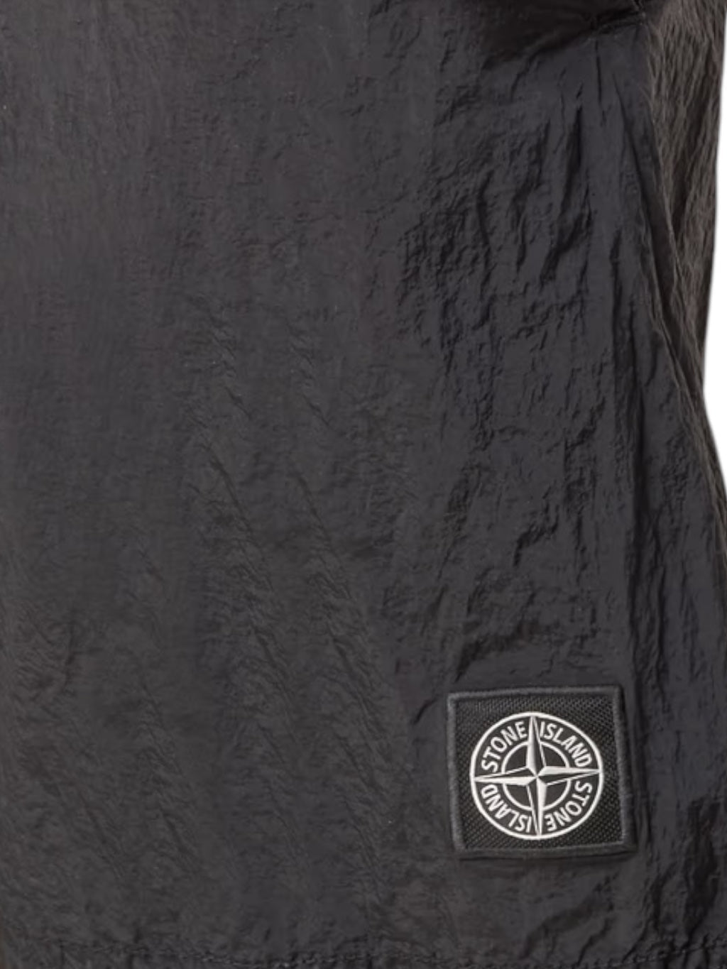 Stone Island Black compass - Patch Swim Shorts - True Labels