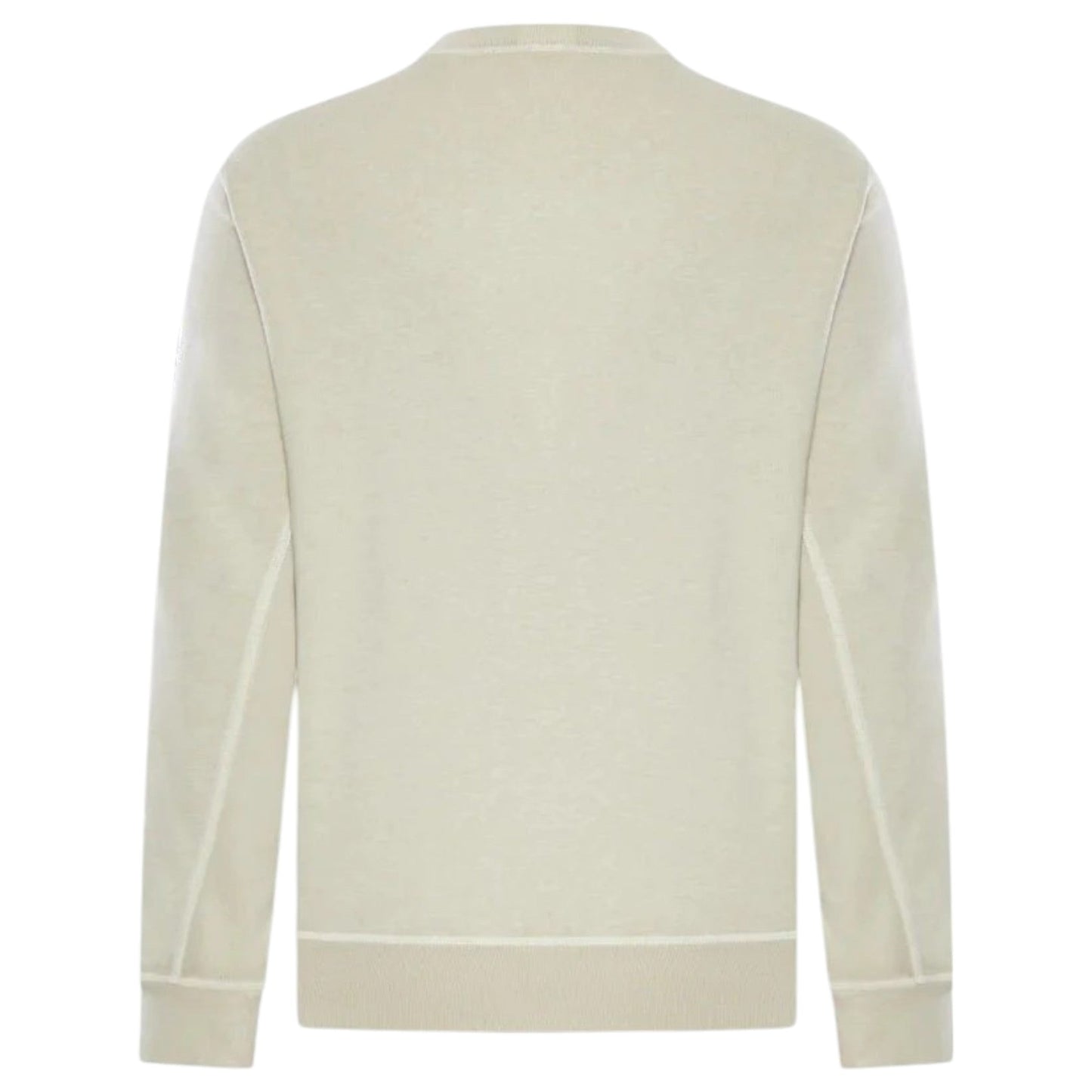 Stone Island Compass Patch Crewneck Sweatshirt - Sand - True Labels