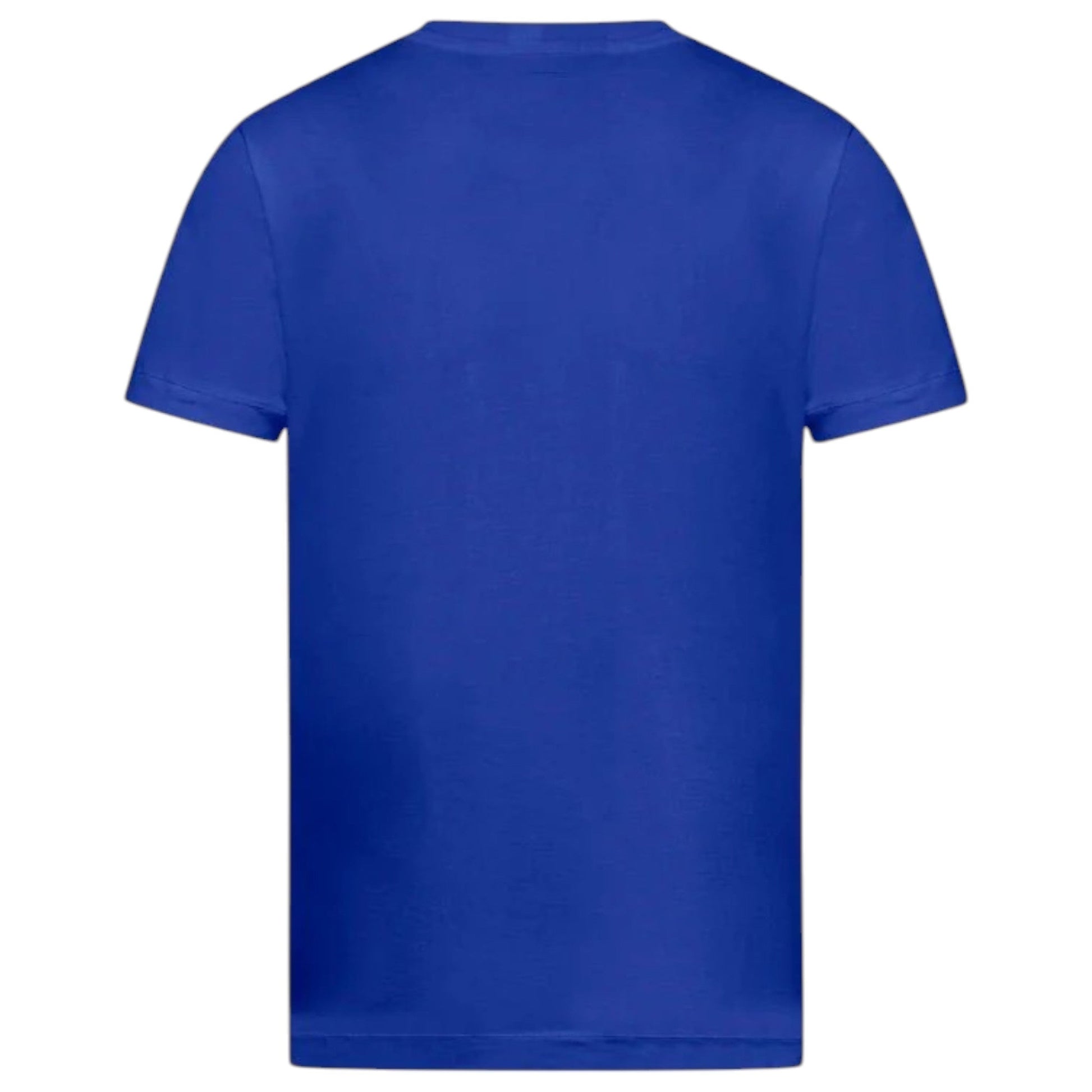 Stone Island Compass Patch Crewneck T-Shirt - Royal Blue - True Labels