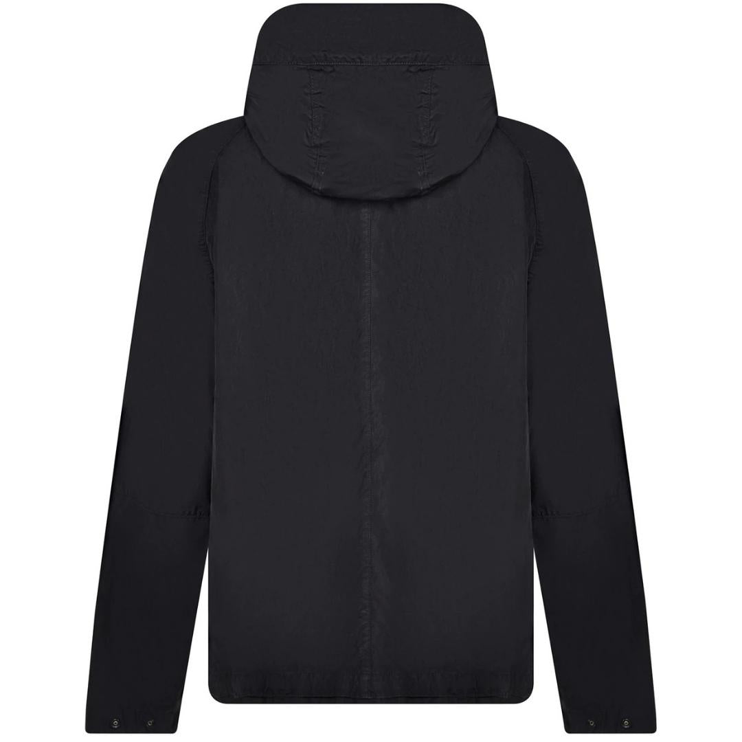 Stone Island Cupro Black Nylon Jacket - True Labels