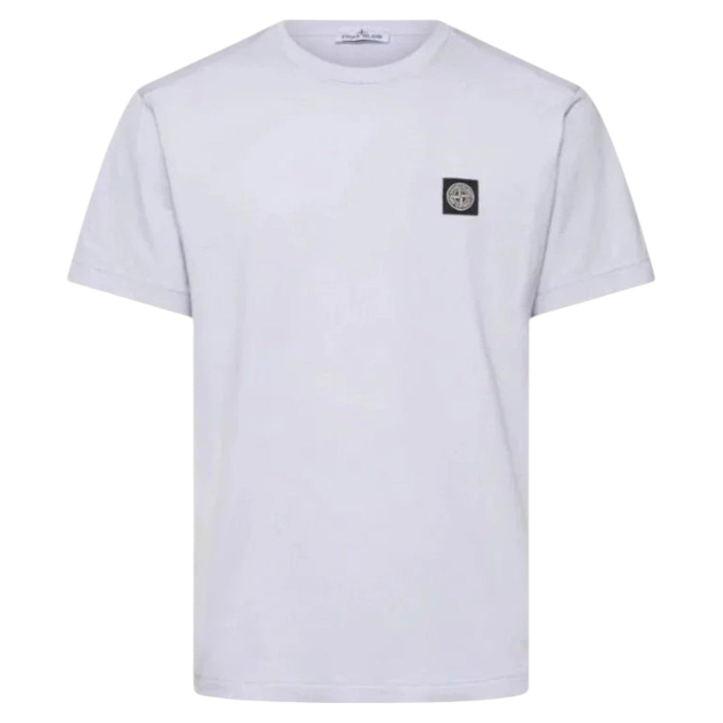 Stone Island Lilac Compass Patch Crewneck T-Shirt - True Labels