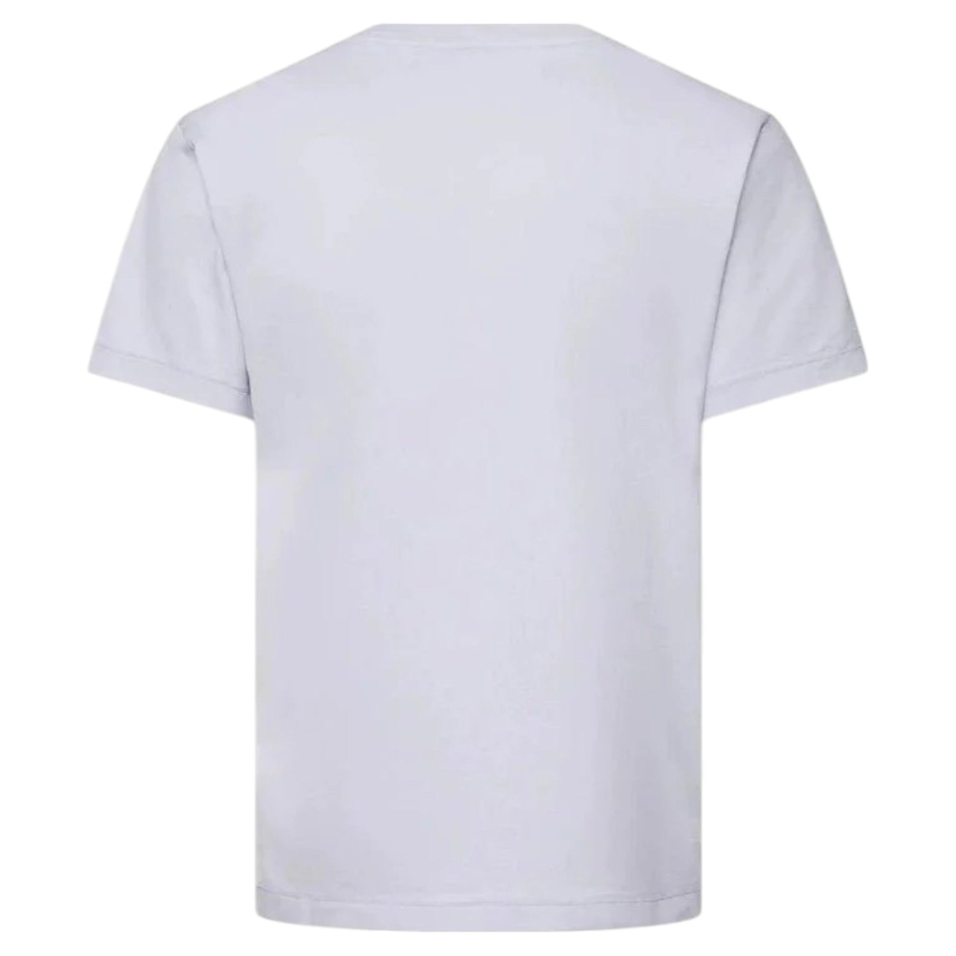 Stone Island Lilac Compass Patch Crewneck T-Shirt - True Labels