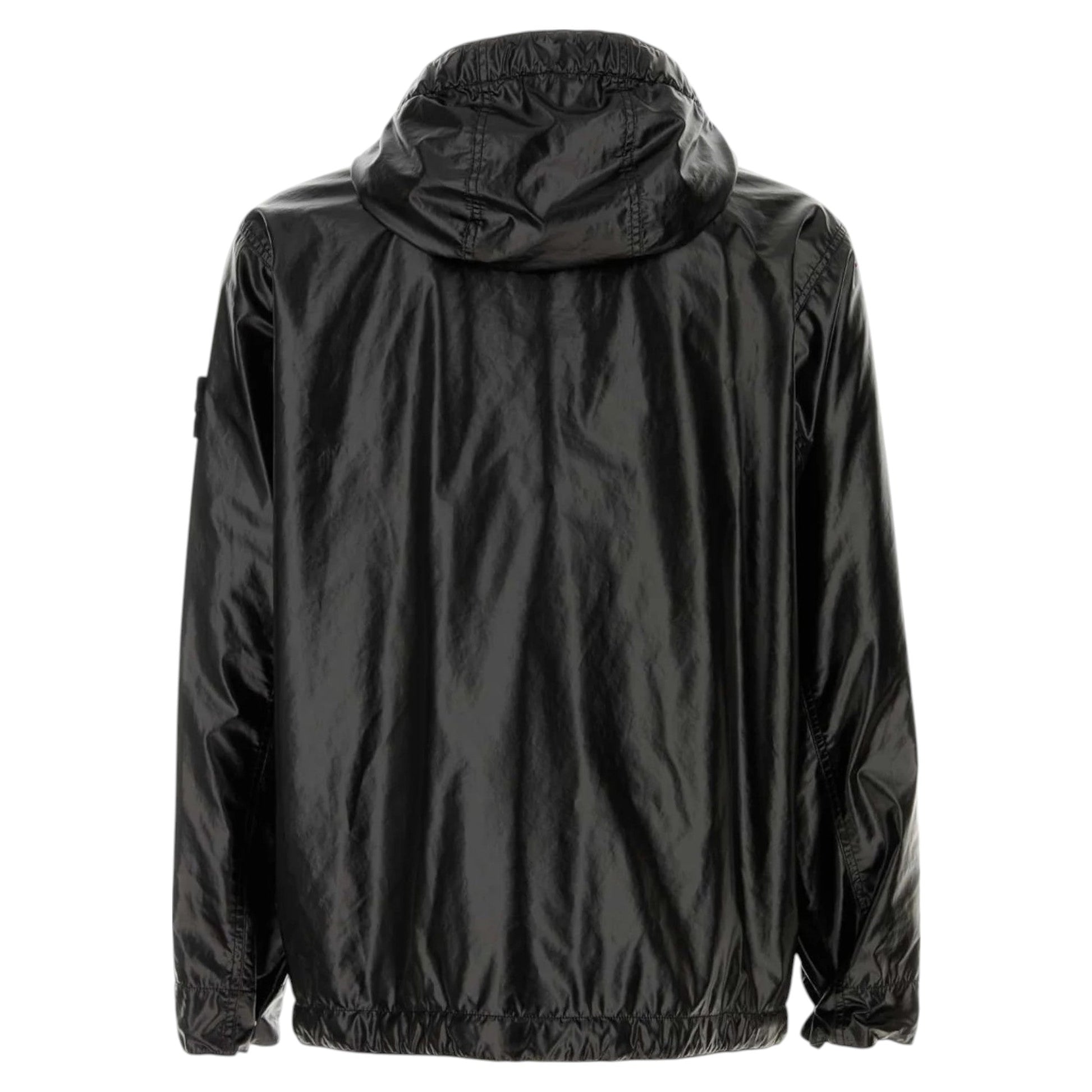 Stone Island Mussola Gommata - TC Black Jacket - True Labels