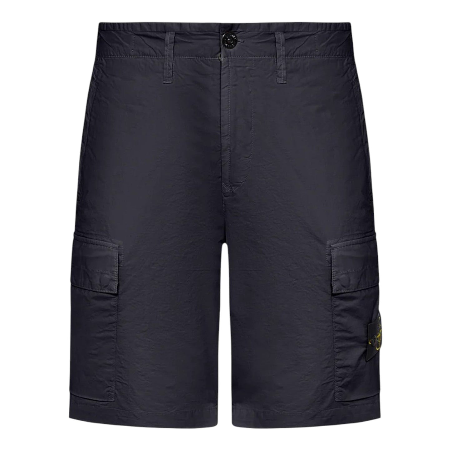 Stone Island Navy Bermuda Cargo Shorts - True Labels