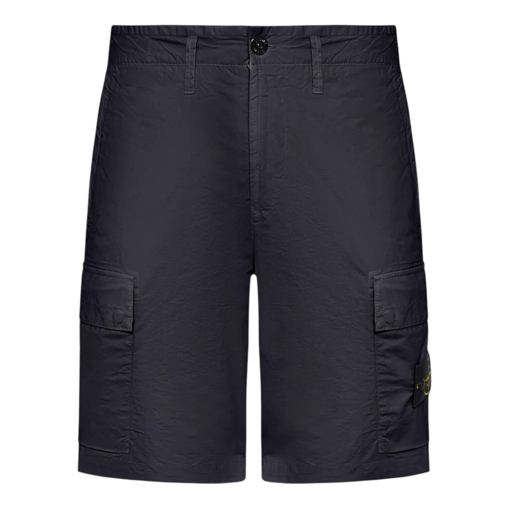 Stone Island Navy Bermuda Cargo Shorts - True Labels