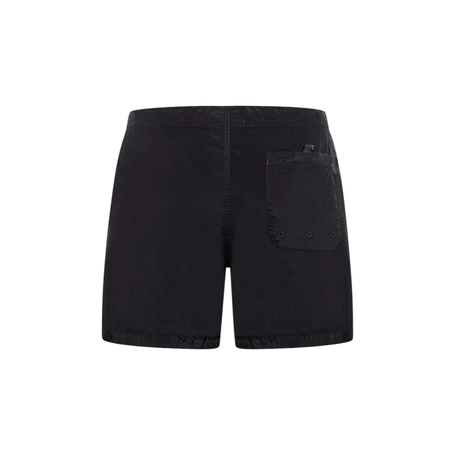 Stone Island Nylon Black Swimshorts - True Labels