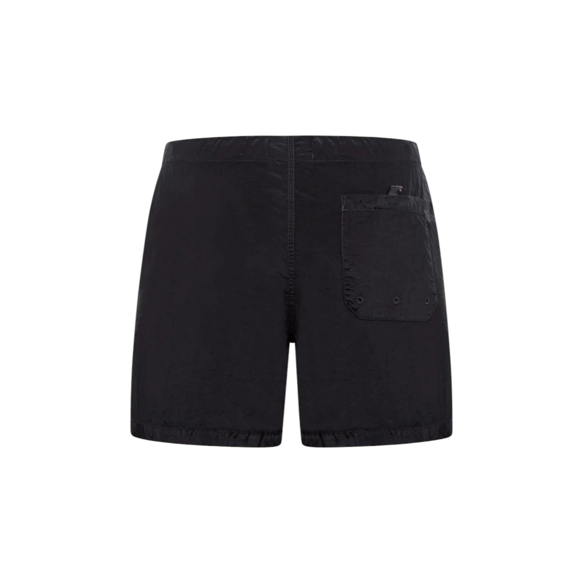 Stone Island Nylon Black Swimshorts - True Labels