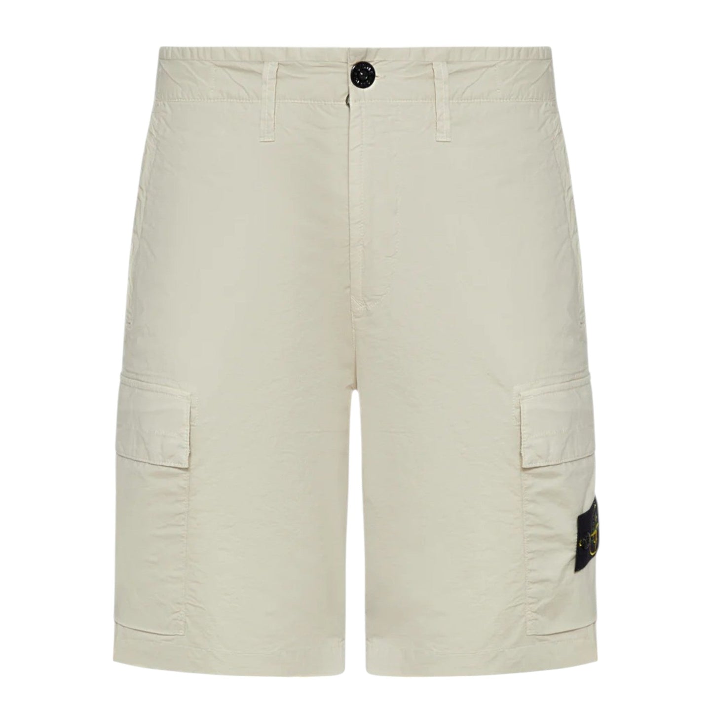 Stone Island Sand Bermuda Cargo Shorts - True Labels